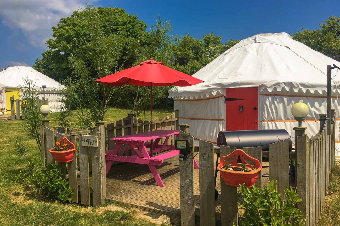 Short Break Holidays - Poppy Yurt